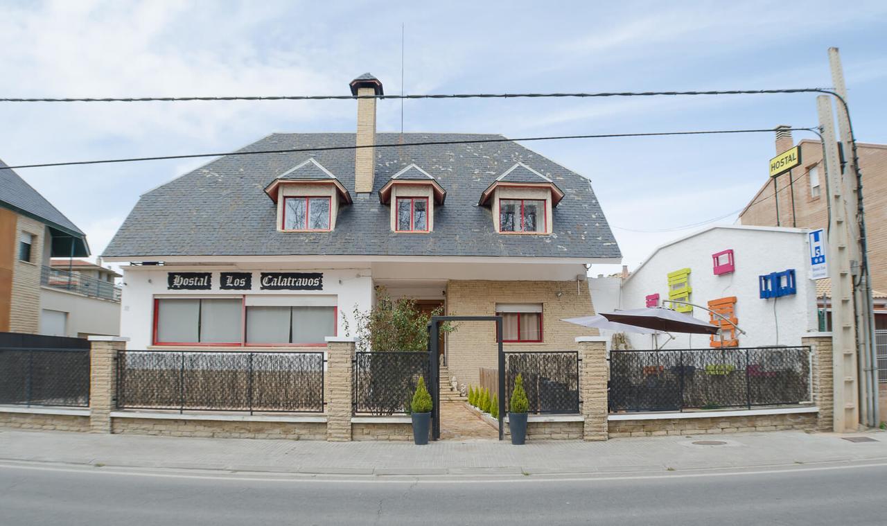Hostal Los Calatravos Alcañiz Zewnętrze zdjęcie